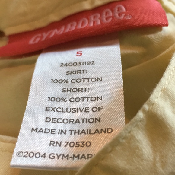 Vintage NWTs Gymboree Aloha Wahine skort Sz 5 - Picture 11 of 11